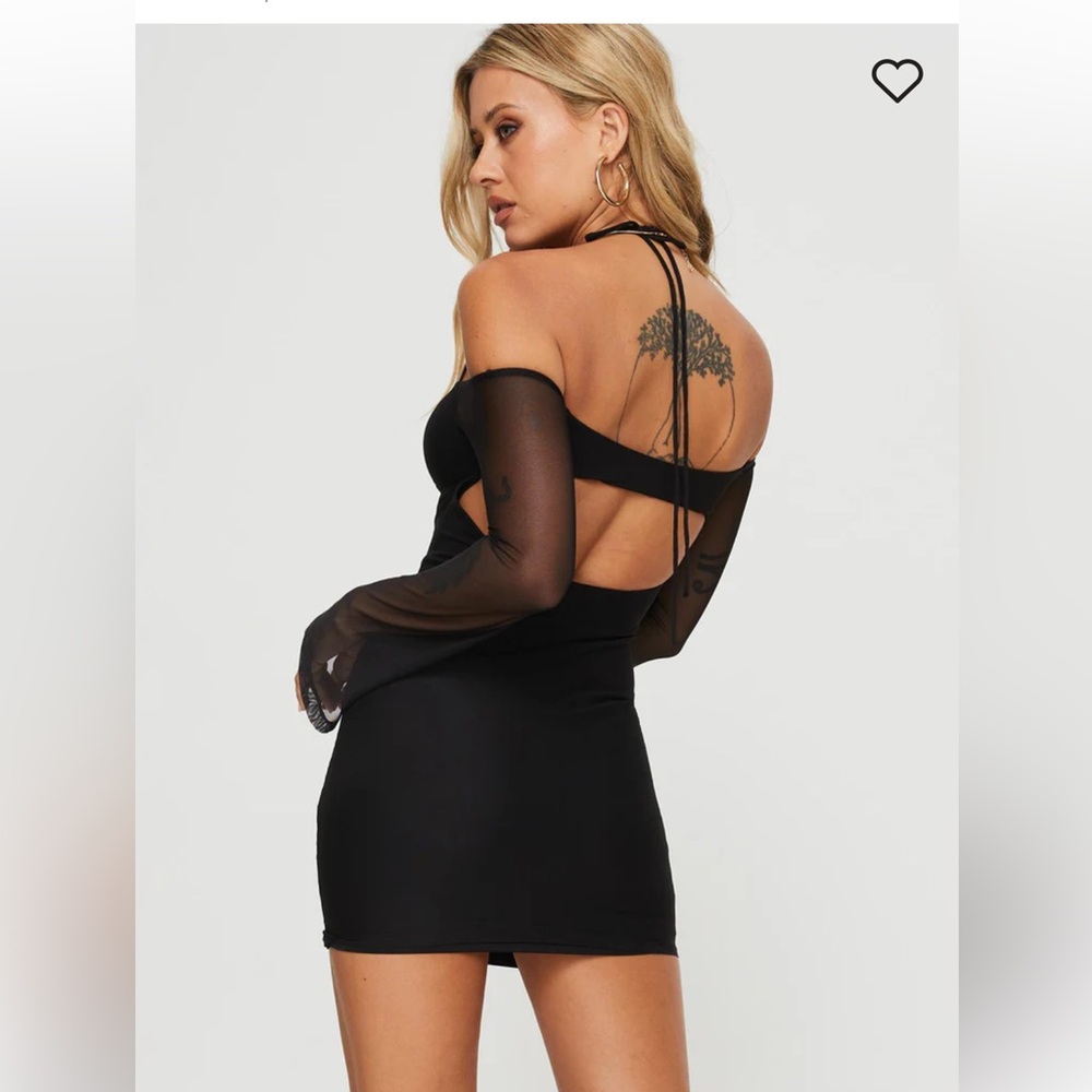 Off Shoulder Mini Dress - Picture 2 of 6